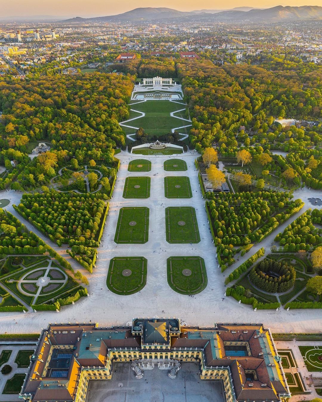 Schönbrunn Palace in Vienna